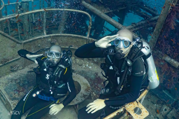  scuba diving for certified divers in eilat 
