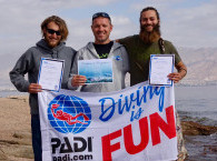 Padi Scuba Diving Instructor Course in Eilat