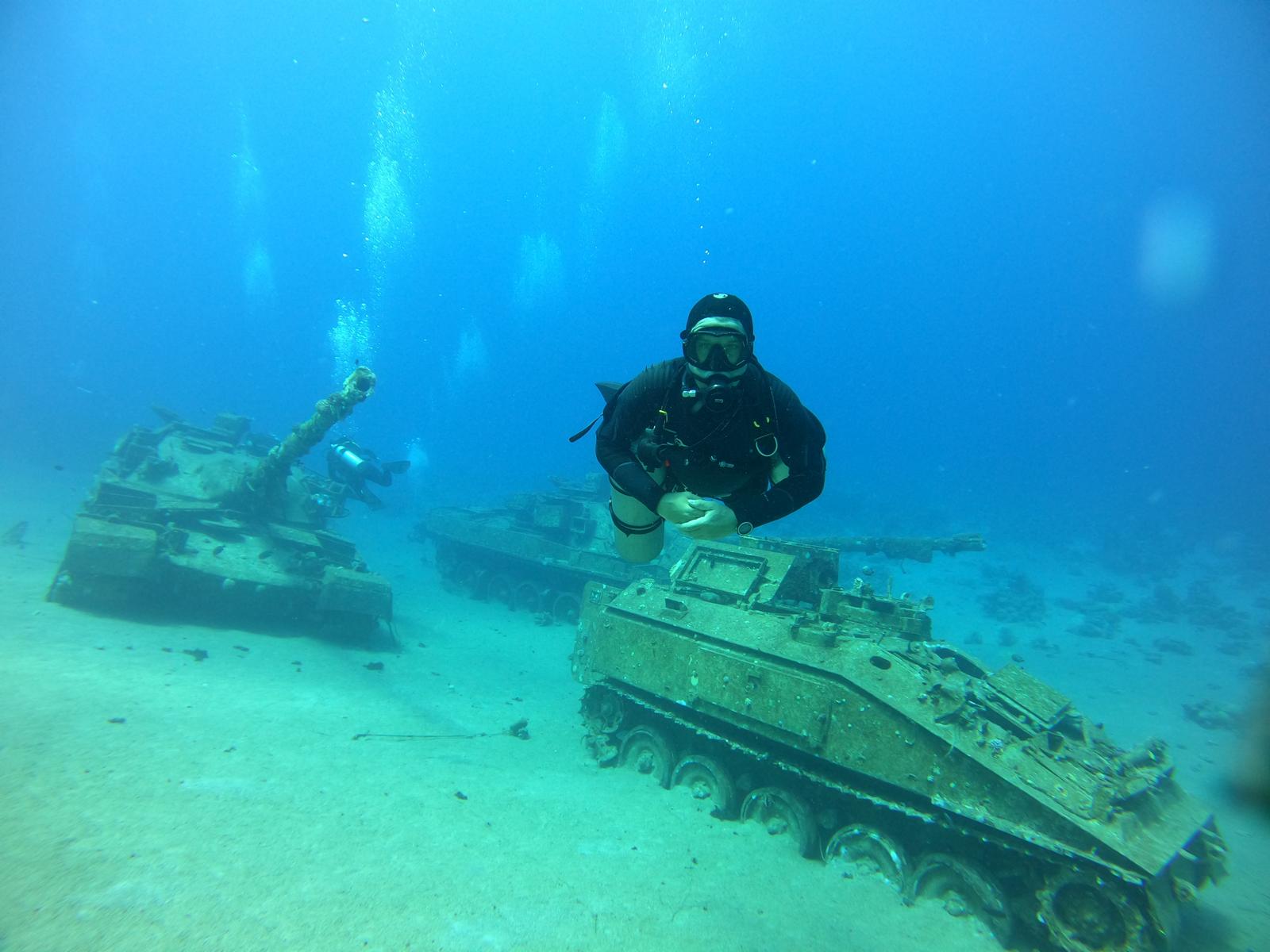 diving tour Jordan