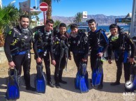 diving center in eilat chep open water course red sea