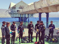 scuba diving course in eilat
