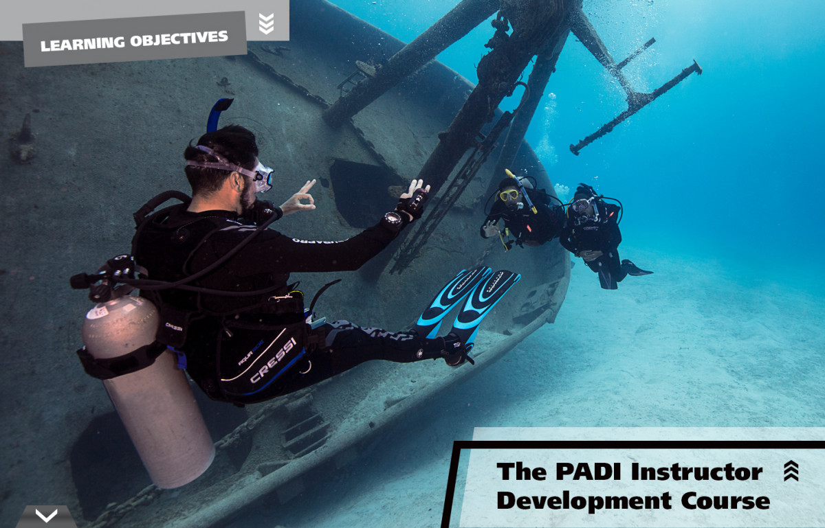 קורס מדריכים צלילה של פאדי - Padi Instructor course